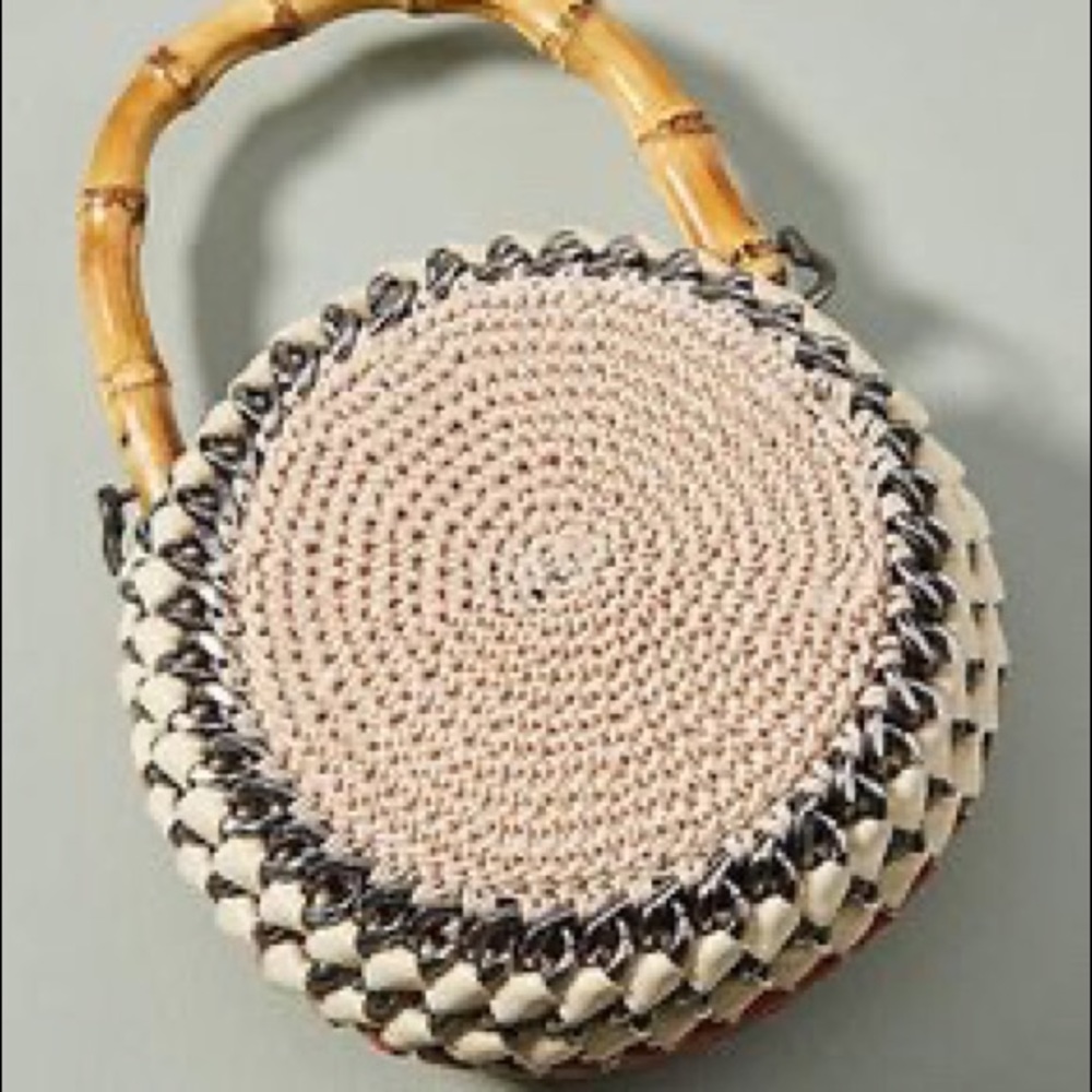 Anthropologie Tambonito Tambourine Clutch